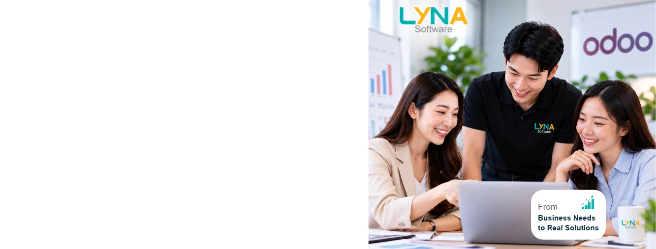 บริการวางระบบ Odoo ERP | Implementation & Consulting | LYNA Software 1