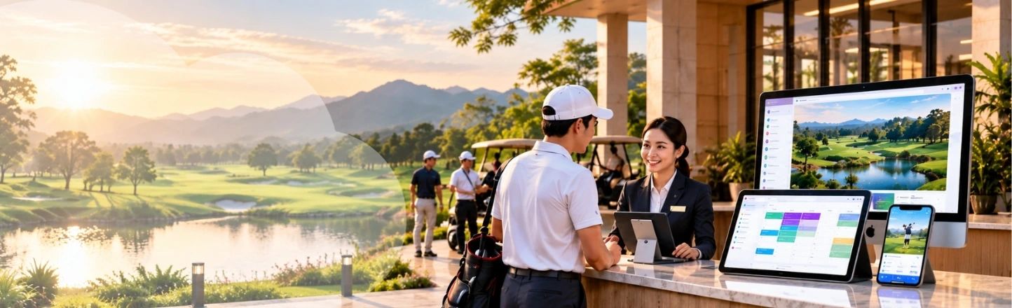 Golf Club Management Software | ระบบบริหารสนามกอล์ฟครบวงจร | LYNA Software 1